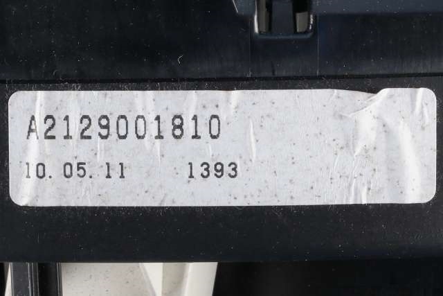 Instrumentpanel til Mercedes E-Klasse 2009-2013 (Fase 1) (W212) (W212) (MERCEDES|A 212 900 18 10|)