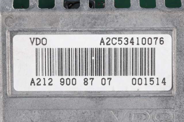Bilstereo navigasjon skjerm til Mercedes E-Klasse 2009-2013 (Fase 1) (W212) (W212) (MERCEDES|A 212 900 87 07|)