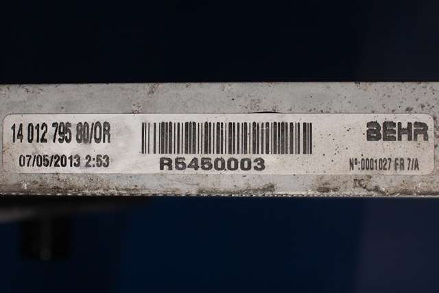 Radiator (manuell gir) til Peugeot Expert 2007-2016 (Type II)  (PEUGEOT|14 012795 80|)