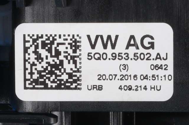 Bryter combi til VW Golf VII 2012-2017 (Fase 1) (VAG|5Q0 953 521 FC|)