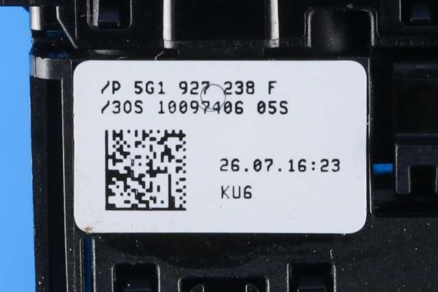 Bryter diverse til VW Golf VII 2012-2017 (Fase 1)  (VAG|5G1 927 238 F|)