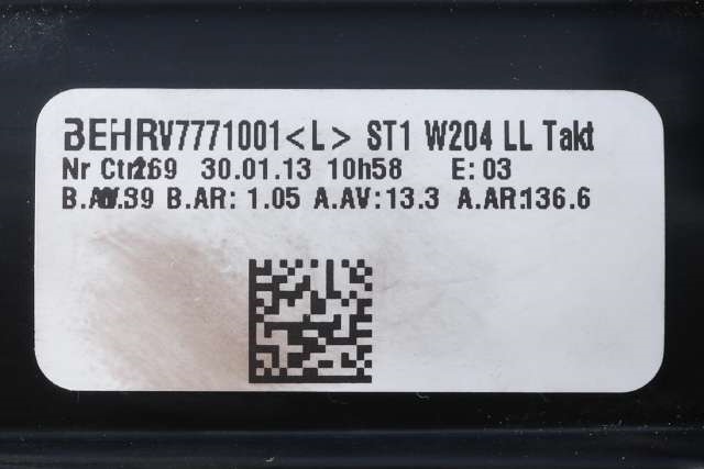 Varmeapparat motor til Mercedes E-Klasse 2009-2013 (Fase 1) (W212) (W212) 