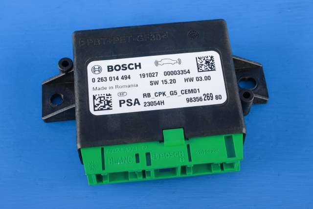 Styreenhet parkering til Peugeot 3008, 2016-->> (Type II)  (BOSCH|0 263 014 494)