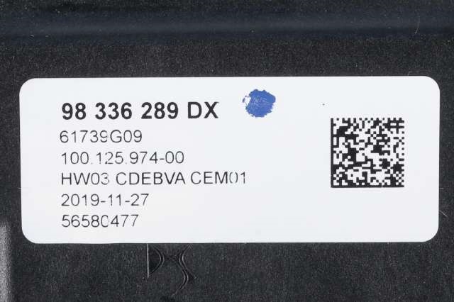 Girstang/girvelger automat til Peugeot 3008 2016-->> (Type II) (PEUGEOT|98 336289 DX|)