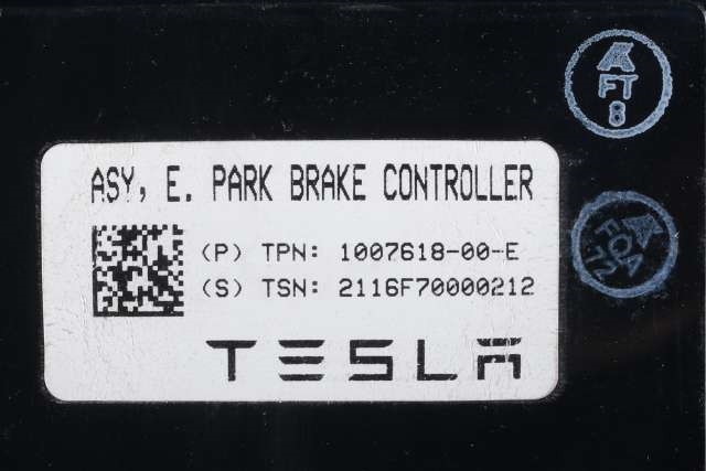 Styreenhet elektrisk parkbrems (EPB - Electric Parking Brake) til Tesla Model X 2016-->>  (TESLA|1007618-00-E|)