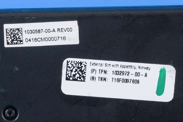 Bilstereo diverse til Tesla Model X 2016-->>  (TESLA|1030587-00-A|)