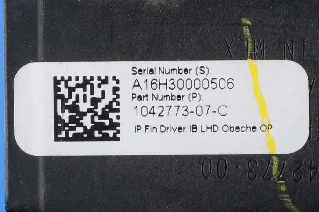 Dashbord friskluftdyse til Tesla Model X 2016-->>  (TESLA|1042773-07-C|)