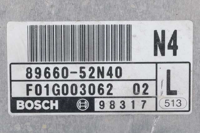 Styreenhet motor til Toyota Urban Cruiser 2009-2014  (BOSCH|0 281 015 695|89661-52L30|)