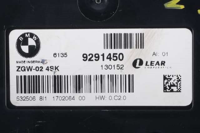 Styreenhet diverse til BMW 5-Serie 2010-2017 (F10/F11) (F10/F11) (BMW|61.35-9 291 450|)
