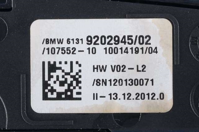 Bryter diverse til BMW 5-Serie 2010-2017 (F10/F11) (F10/F11) (BMW|9 202 945|)
