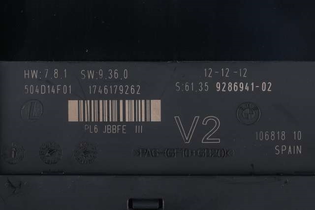 Styreenhet diverse til BMW 5-Serie 2010-2017 (F10/F11) (F10/F11) (BMW|9 286 941|)