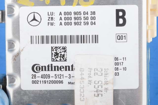 Kamera til Mercedes E-Klasse 2009-2013 (Fase 1) (W212) (W212) (MERCEDES|A 000 905 04 38|)