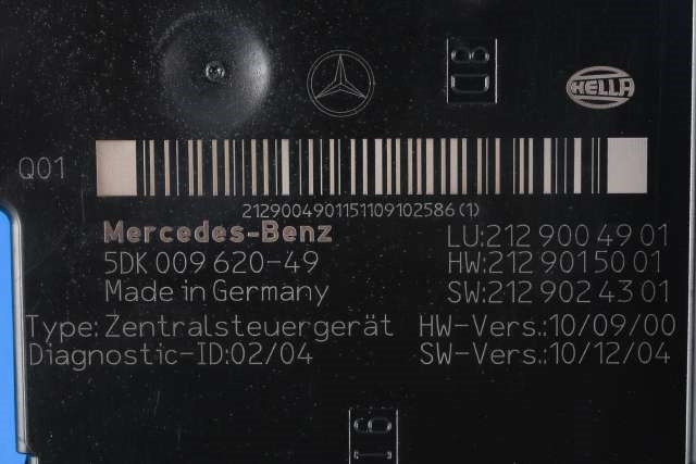 Styreenhet (SAM - Signal Acquisition Module) til Mercedes E-Klasse 2009-2013 (Fase 1) (W212) (W212) (HELLA|5DK 009 620-49|212 900 49 01|)