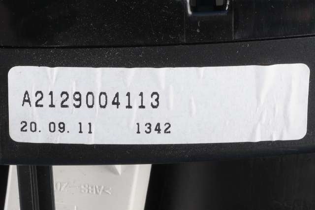 Instrumentpanel til Mercedes E-Klasse 2009-2013 (Fase 1) (W212) (W212) (MERCEDES|A 212 900 41 13|)