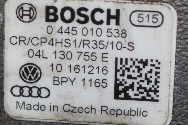 Dieselpumpe til VW Caddy 2015-2020 (Type III, Fase 3) (BOSCH|0 445 010 538|04L 130 755 E|)
