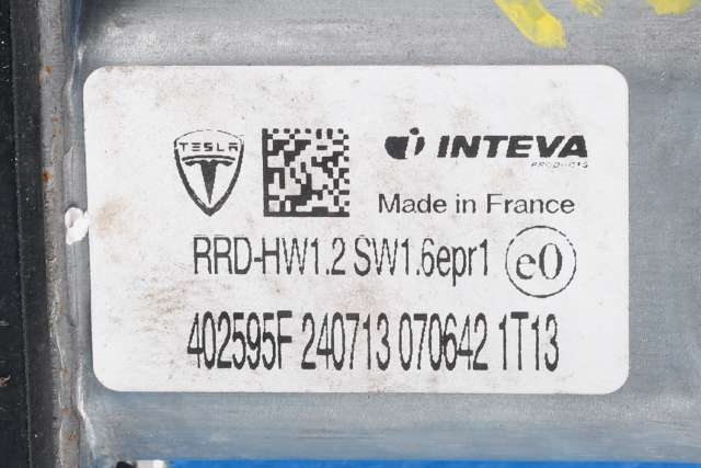 Ruteheis høyre bak til Tesla Model S 2013-2016 (Fase 1)  (TESLA|6006377-00-E|)
