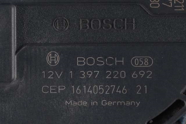 Viskermotor frontrute komplett m/overføring til VW Golf VII 2012-2017 (Fase 1)  (VAG|5G1 955 023 C|)