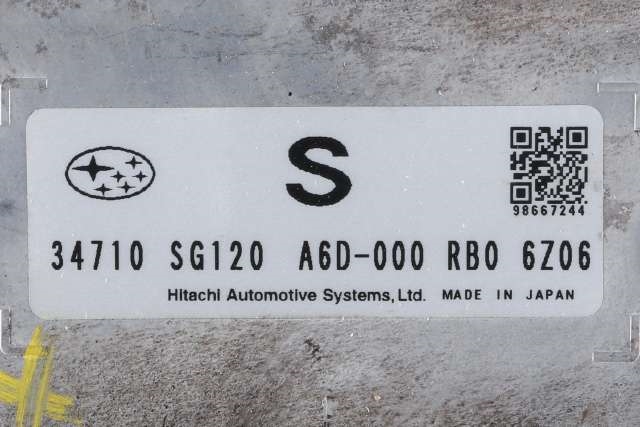 Styreenhet servo til Subaru Forester 2013-2019 (Type IV) (HITACHI|A6D-000 RB0|34710-SG120|)