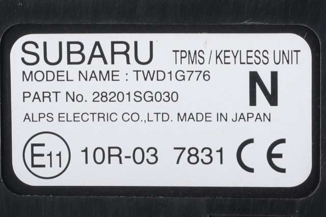 Styreenhet nøkkelfri/keyless til Subaru Forester 2013-2019 (Type IV)  (SUBARU|28201-SG030|)