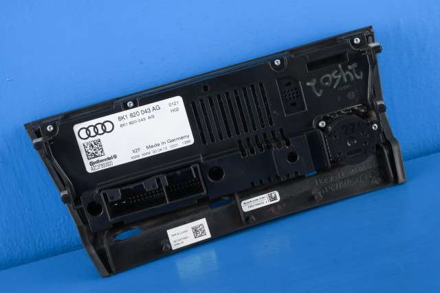 Varmeapparat betjening til Audi A4 2007-2014 (Type IV) (B8) (B8) (VAG|8K1 820 043 AG|)