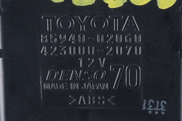 Rele diverse til Toyota Auris 2015-2019 (Type II, Fase 2)  (DENSO|423000-2070|85940-02060|)
