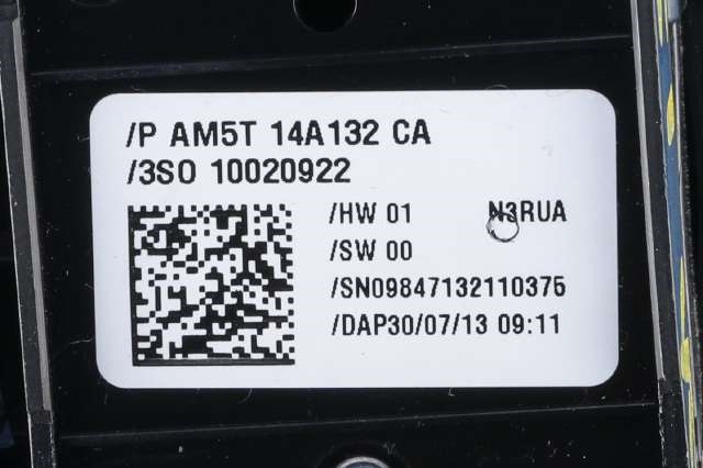 Bryter ruteheis førerdørspanel til Ford Focus, electric 2012-2018  (FORD|AM5T-14A132-CA|)
