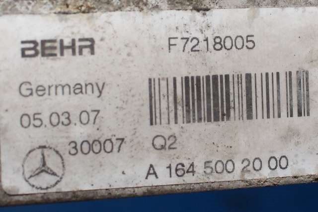Oljekjøler til Mercedes GL 2006-2012 (X164) (X164) (MERCEDES|A 164 500 20 00|)