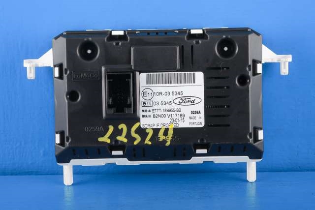 Instrument kjørecomputer til Ford Fiesta 2013-2017 (Type VI, Fase 2) (FORD|ET7T-18B955-BB|)