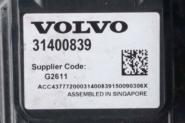 Sensor radar til Volvo V60/V60 CC 2013-2018 (Type I, Fase 2) (VOLVO|31400839|)