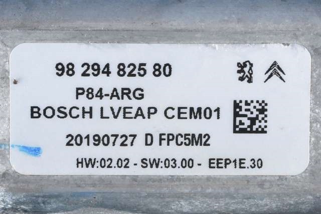 Ruteheis venstre bak til Peugeot 3008 2016-->> (Type II)  (PEUGEOT|98 303890 80|)