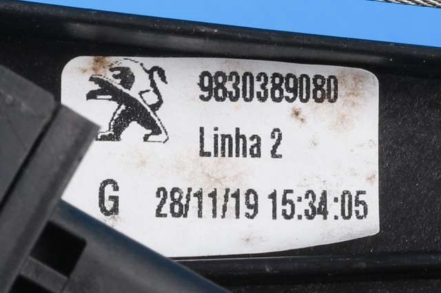 Ruteheis venstre bak til Peugeot 3008 2016-->> (Type II)  (PEUGEOT|98 303890 80|)