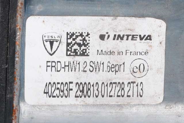 Ruteheis høyre foran til Tesla Model S 2013-2016 (Fase 1) (TESLA|6006651-00-G|)