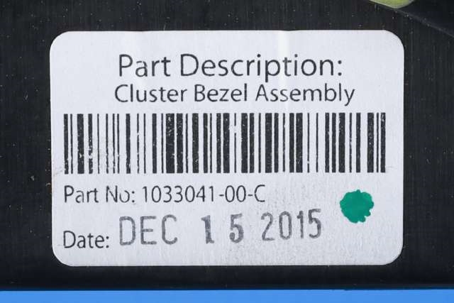 Dashbord diverse til Tesla Model S 2013-2016 (Fase 1)  (TESLA|1033041-00-C|)