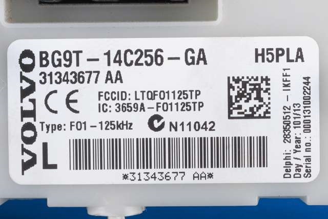 Sikringsboks til Volvo XC60 2008-2013 (Type I, Fase 1)  (VOLVO|31343677 AA|)