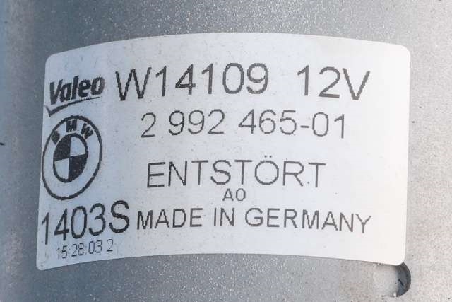 Viskermotor frontrute komplett m/overføring til BMW X1 2009-2015 (E84) (E84) (BMW|2 992 465|)