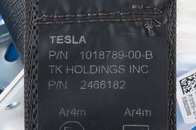 Sikkerhetsbelte bak venstre til Tesla Model S 2013-2016 (Fase 1)  (TESLA|1018789-00-B|)