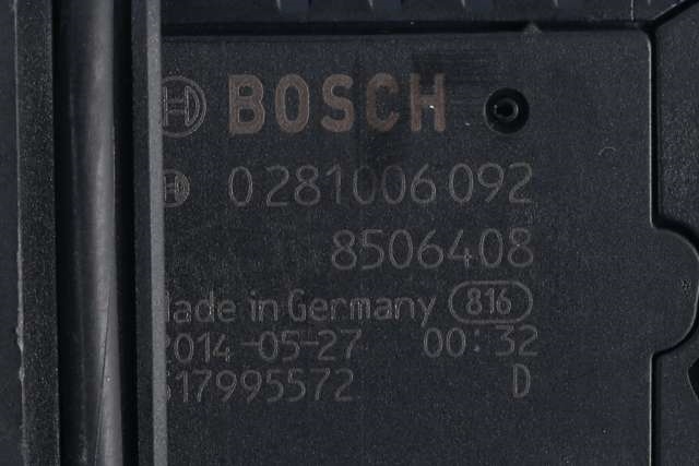 Luftmengde/luftmassemåler til BMW 3-Serie 2012-2018 (F30/F31/F34) (F30/F31/F34) (BOSCH|0 281 006 092|)