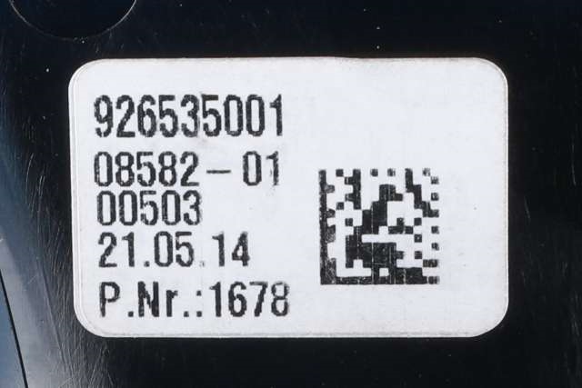 Dashbord friskluftdyse til BMW 3-Serie 2012-2018 (F30/F31/F34) (F30/F31/F34) (BMW|9 265 350|)