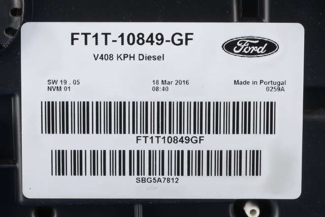 Instrumentpanel til Ford Transit Connect 2013-2018 Type II, Fase 1 (FORD|FT1T-10849-GF|)