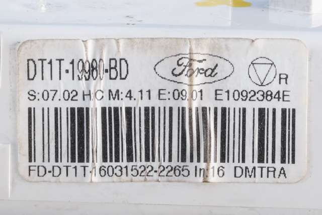 Varmeapparat betjening til Ford Transit Connect 2013-2018 Type II, Fase 1  (FORD|DT1T-19980-BD|)