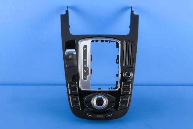Bilstereo navigasjon betjeningspanel til Audi Q5, 2008-2012 (Type I, Fase 1)  (VAG|8T0 919 609 WFX)