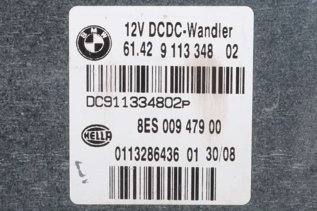 Styreenhet diverse til BMW 3-Serie 2005-2011 (E90/E91/E92/E93) (E90/E91/E92/E93) (HELLA|8ES 009 479 00|61.42-9 113 348|)
