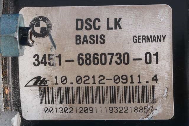 ABS sentral til BMW 1-Serie 2011-2015 (Fase 1) (F20/F21) (F20/F21) (BMW|34.51-6 860 730|6 860 731|)