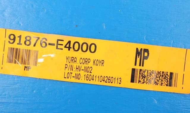 Kabel høy volt (HV) elbil til Kia Soul 2014-2019 (Type II) (KIA|91876-E4000|)