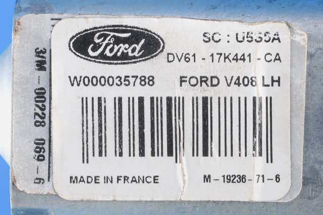 Viskermotor bakrute venstre til Ford Transit Connect 2013-2018 Type II, Fase 1  (VALEO|W000035788|DV61-17K441-CA|)