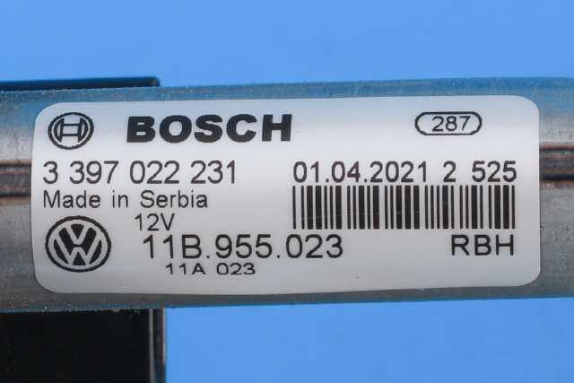 Viskermotor frontrute komplett m/overføring til Audi Q4 e-tron 2021-->> (BOSCH|3 397 022 231|11B 955 023|)