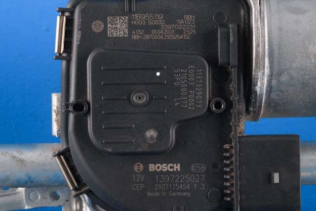 Viskermotor frontrute komplett m/overføring til Audi Q4 e-tron 2021-->> (BOSCH|3 397 022 231|11B 955 023|)