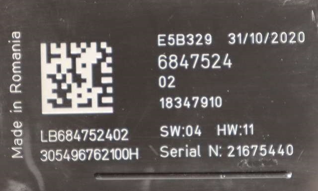 Bryter lys til BMW X1 2015-2022 (F48) (F48) (BMW|6 847 524|)