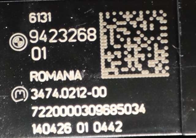 Bryter nødblink til BMW X1 2015-2022 (F48) (F48) (BMW|61.31-9 423 268|)