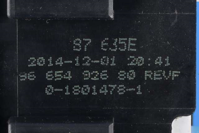 Sikringsboks til Peugeot 508 2014-2018 (Type I, Fase 2) (PEUGEOT|96 654926 80|)